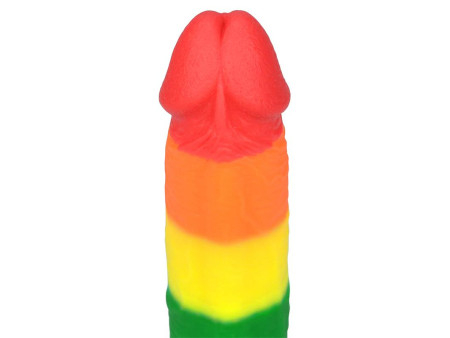 Dildo Prider 9 Silicona Liquida LGBT