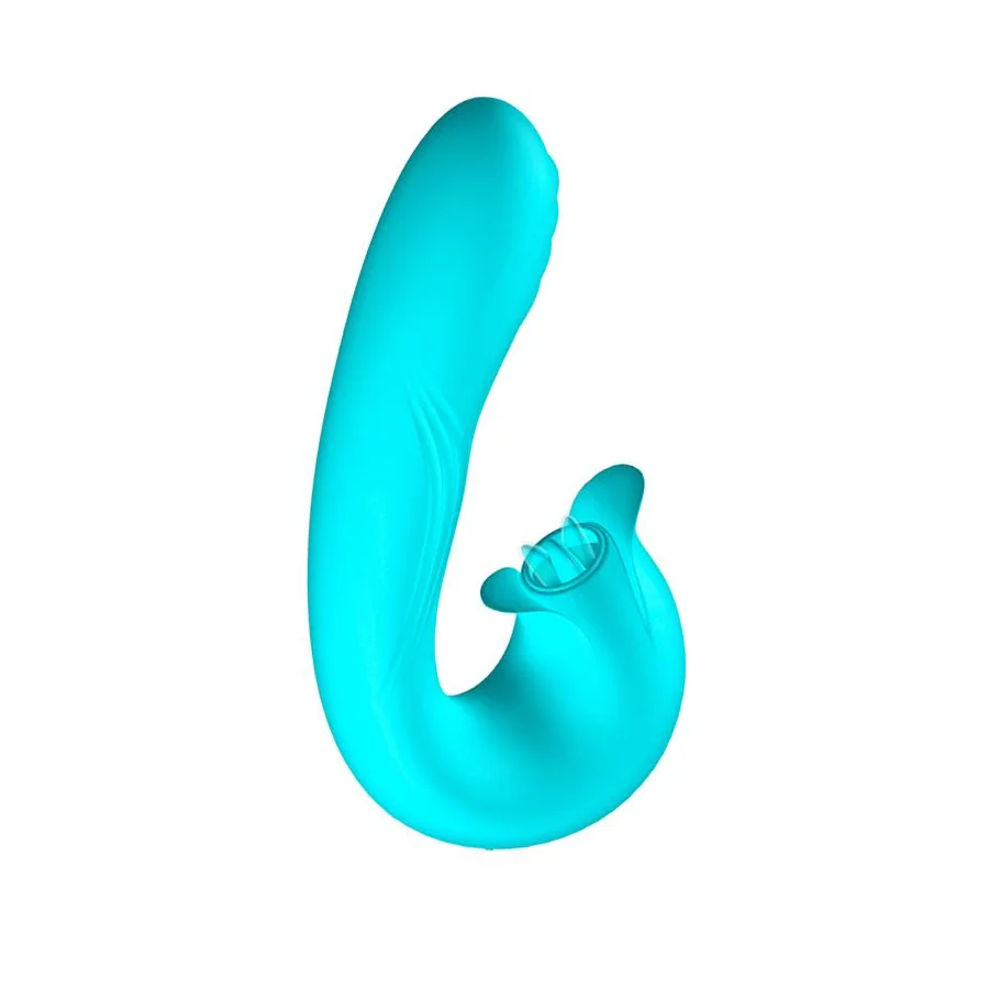 Hydra Vibrador con Pulsacion y Lengua Estimuladora de Clitoris 3 Motores USB