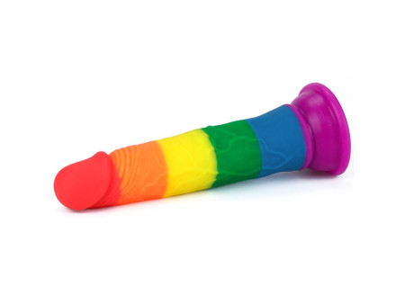 Dildo Prider 7 Silicona Liquida LGBT