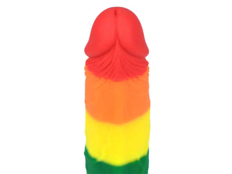 Dildo Prider 7 Silicona Liquida LGBT
