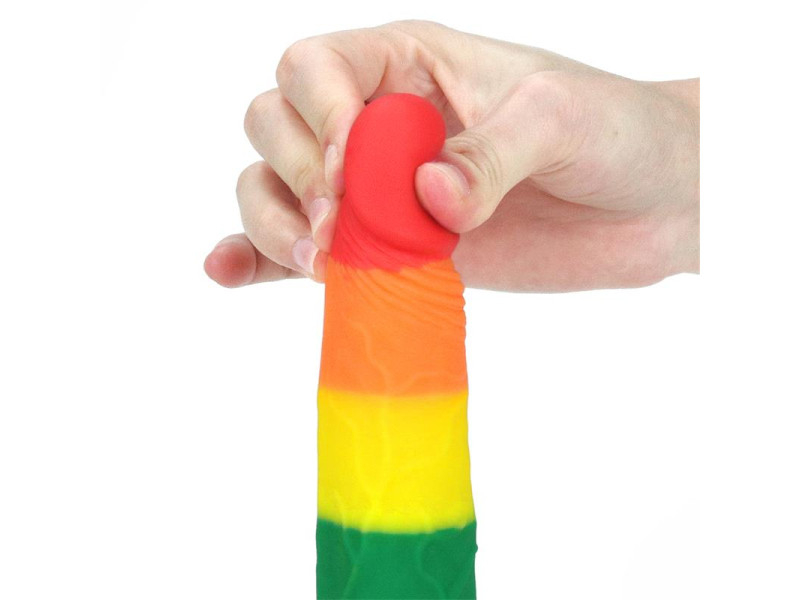 Dildo Prider 7 Silicona Liquida LGBT