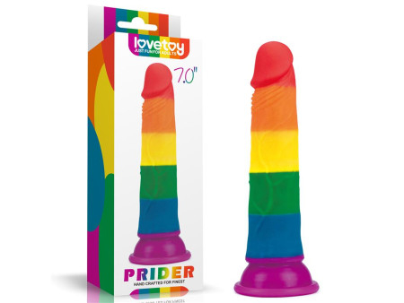 Dildo Prider 7 Silicona Liquida LGBT