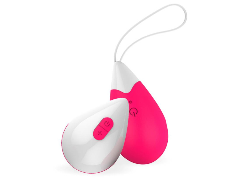 Huevo Vibrador Control Remoto USB Silicona Rosa