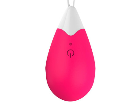 Huevo Vibrador Control Remoto USB Silicona Rosa