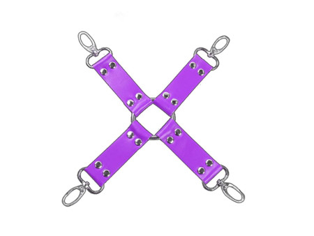 Set Bondage de 10 Piezas Purpura Set Bondage de 10 Piezas Purpura