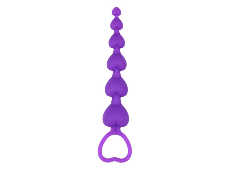 Cadena Anal Heart Booty Beads Cadena Anal Heart Booty Beads