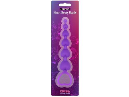 Cadena Anal Heart Booty Beads Cadena Anal Heart Booty Beads