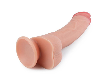 Dildo Nature 8 Silicona Liquida Natural