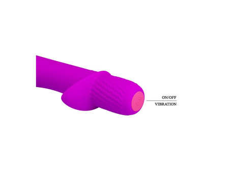 Vibrador Troy USB Silicone Purpura