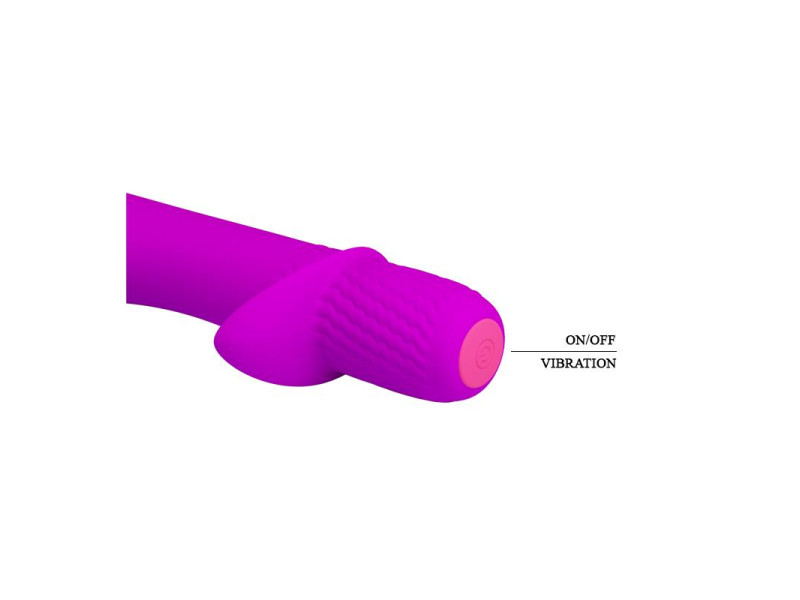 Vibrador Troy USB Silicone Purpura