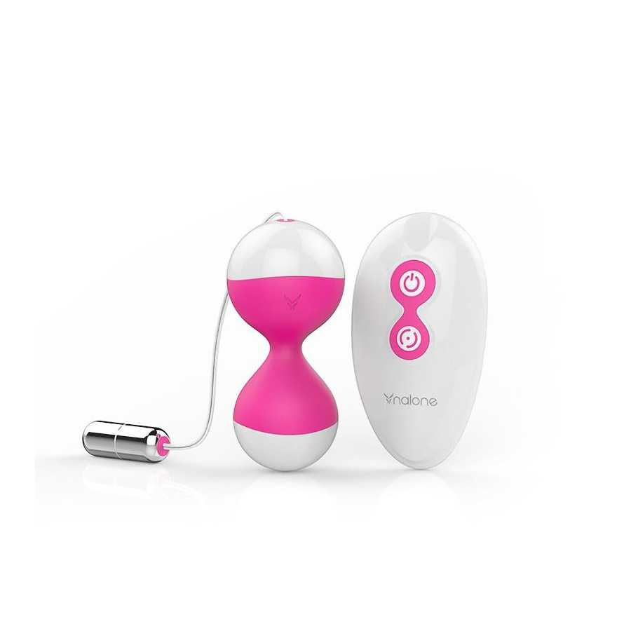 Huevo Vibrador y Bolas Kegel Miu Miu Fuchsia