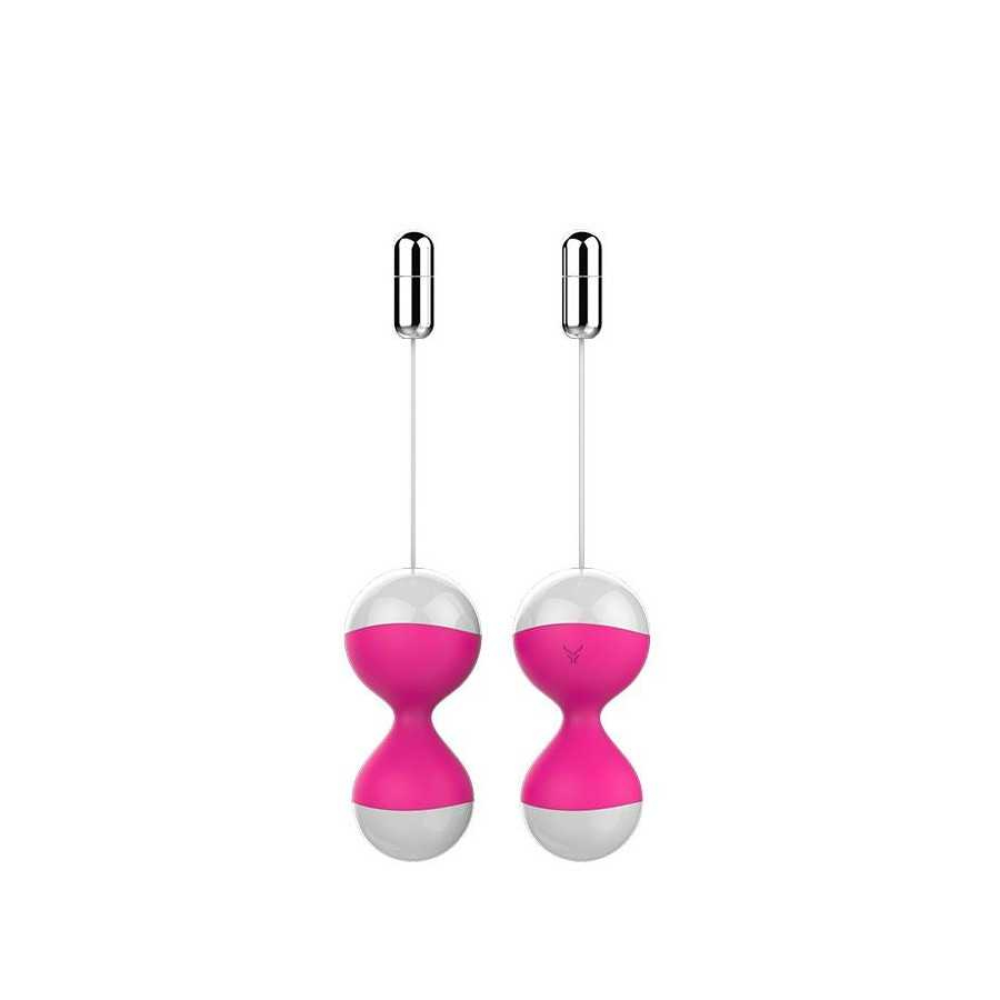 Huevo Vibrador y Bolas Kegel Miu Miu Fuchsia