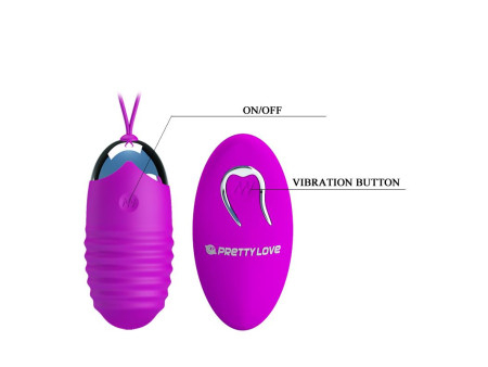 Huevo Vibrador Jessica USB Purpura Huevo Vibrador Jessica USB Purpura