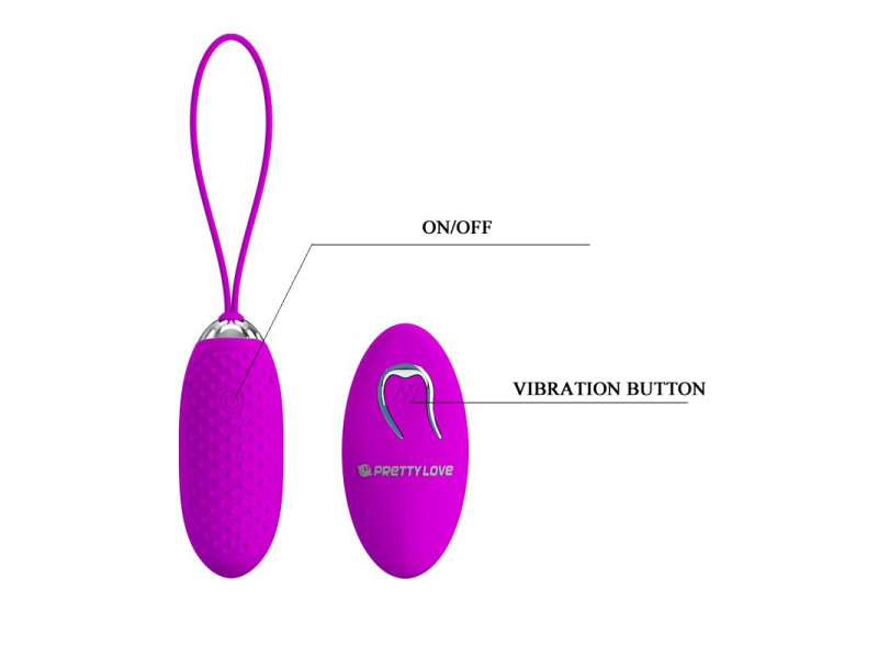 Huevo Vibrador Joanna USB Purpura