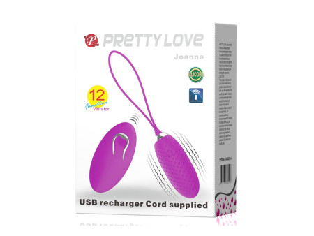 Huevo Vibrador Joanna USB Purpura Huevo Vibrador Joanna USB Purpura