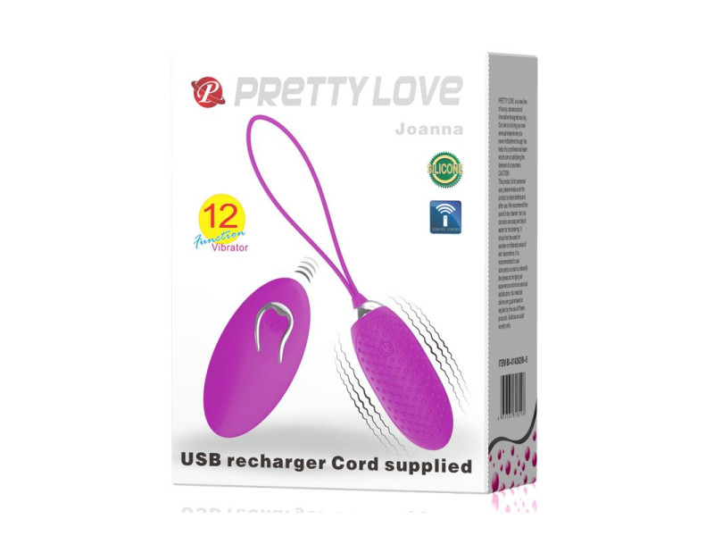 Huevo Vibrador Joanna USB Purpura