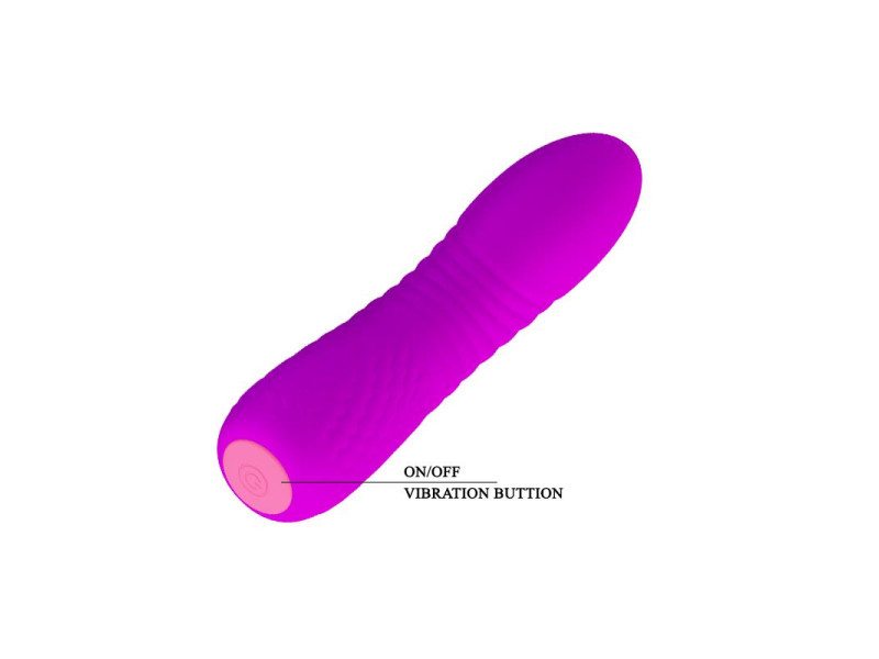 Vibrador Abner USB Silicona Purpura