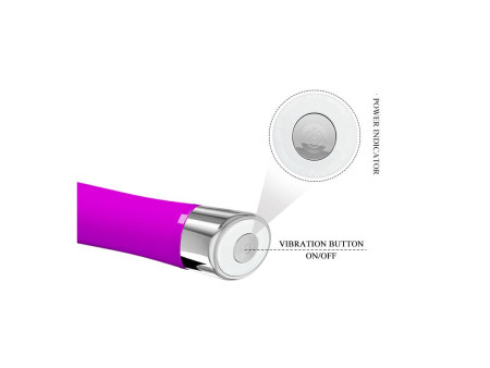 Vibrador Sampson Silicona Purpura