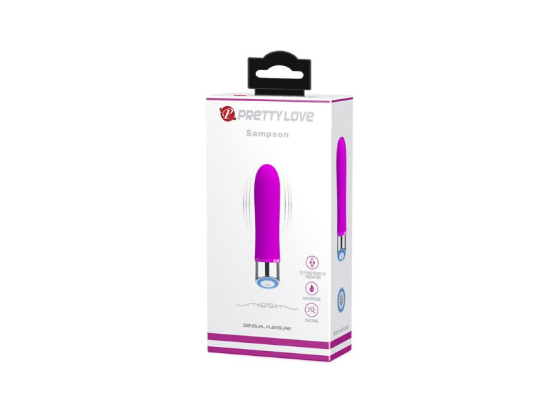 Vibrador Sampson Silicona Purpura