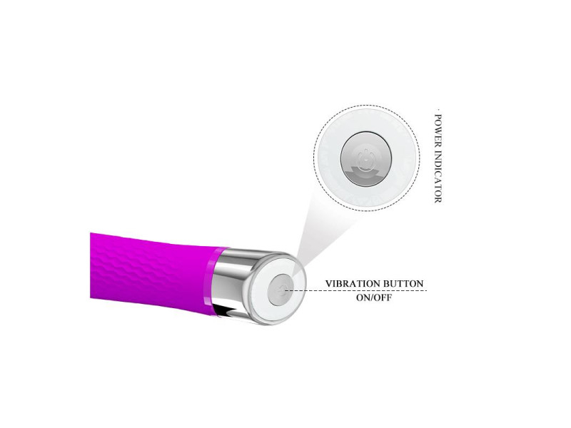 Vibrador Sebastian Silicona Purpura