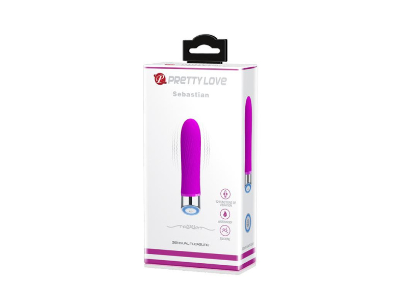 Vibrador Sebastian Silicona Purpura