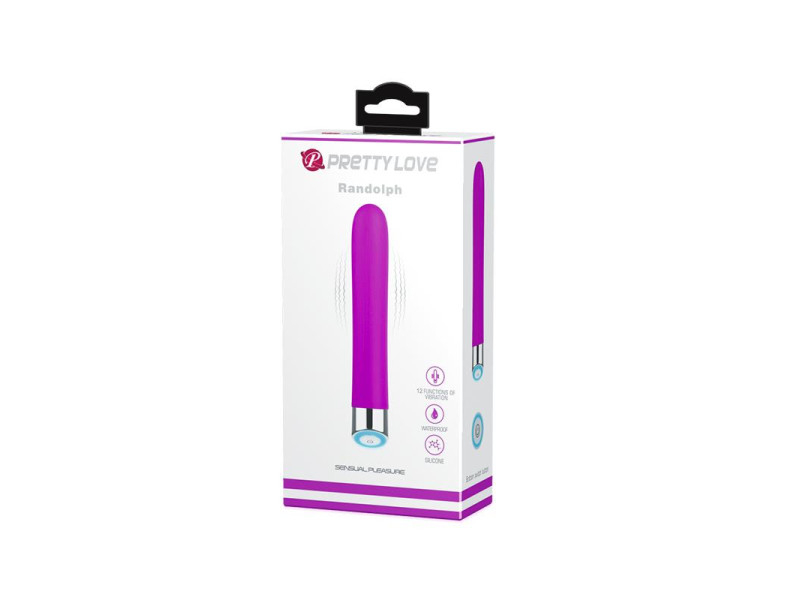 Vibrador Randolph Silicona Purpura