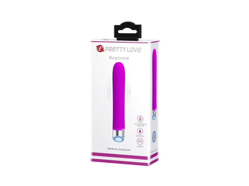 Vibrador Reginald Silicona Purpura