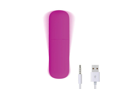 4Fun Bala Vibrador y 4 Fundas USB Impermeable Silicona