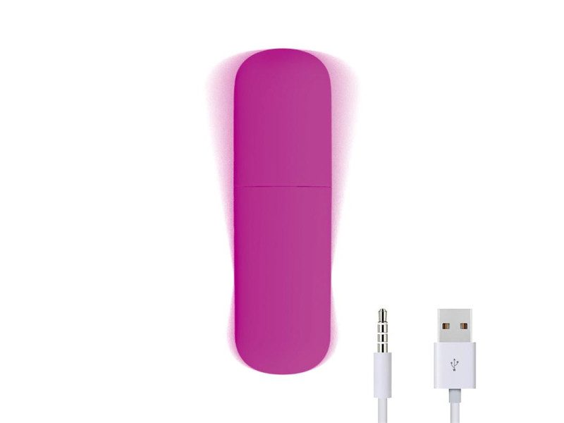 4Fun Bala Vibrador y 4 Fundas USB Impermeable Silicona
