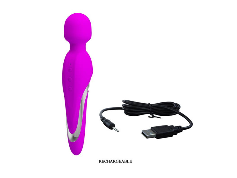 Vibrador Mortimer USB Purpura