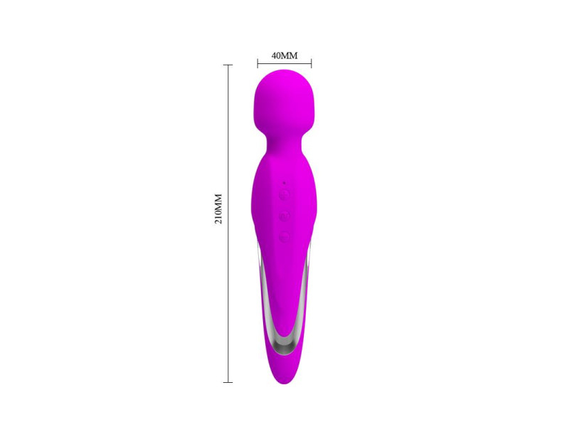 Vibrador Mortimer USB Purpura