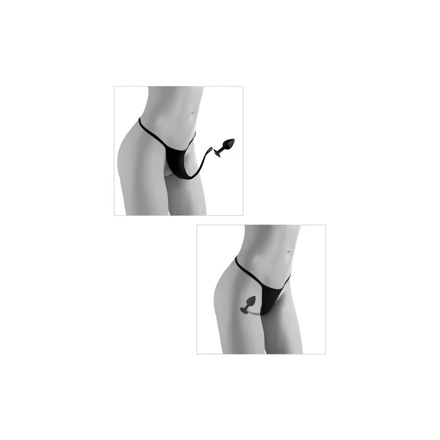 Braguita con Plug Anal Talla Unica S L