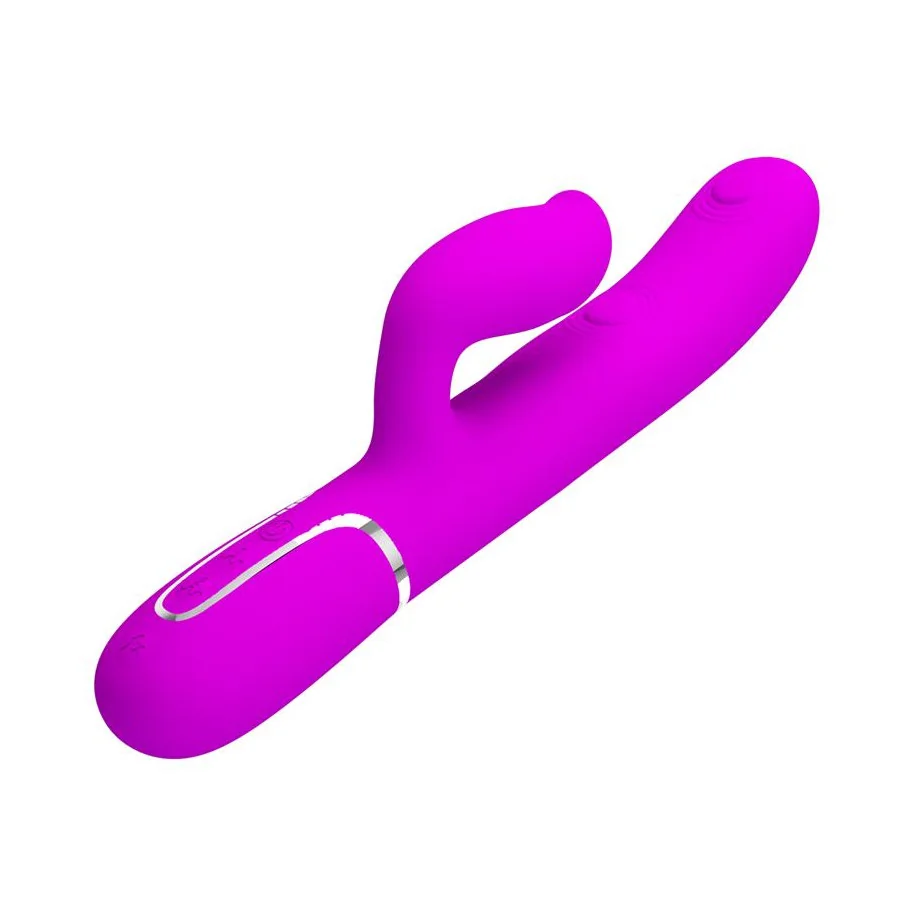 Gigi Vibrador con Licking y Thumping Fucsia