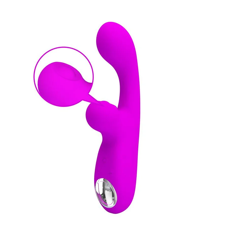Skylar Conejito Vibrador y Thumping Fucsia