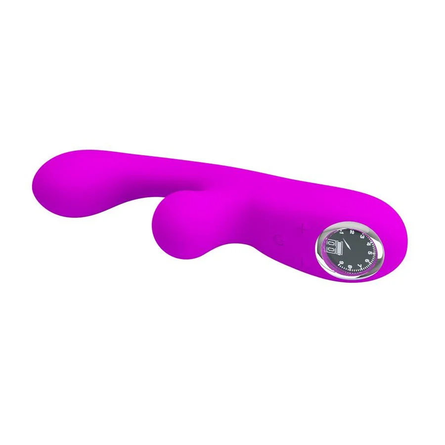 Skylar Conejito Vibrador y Thumping Fucsia
