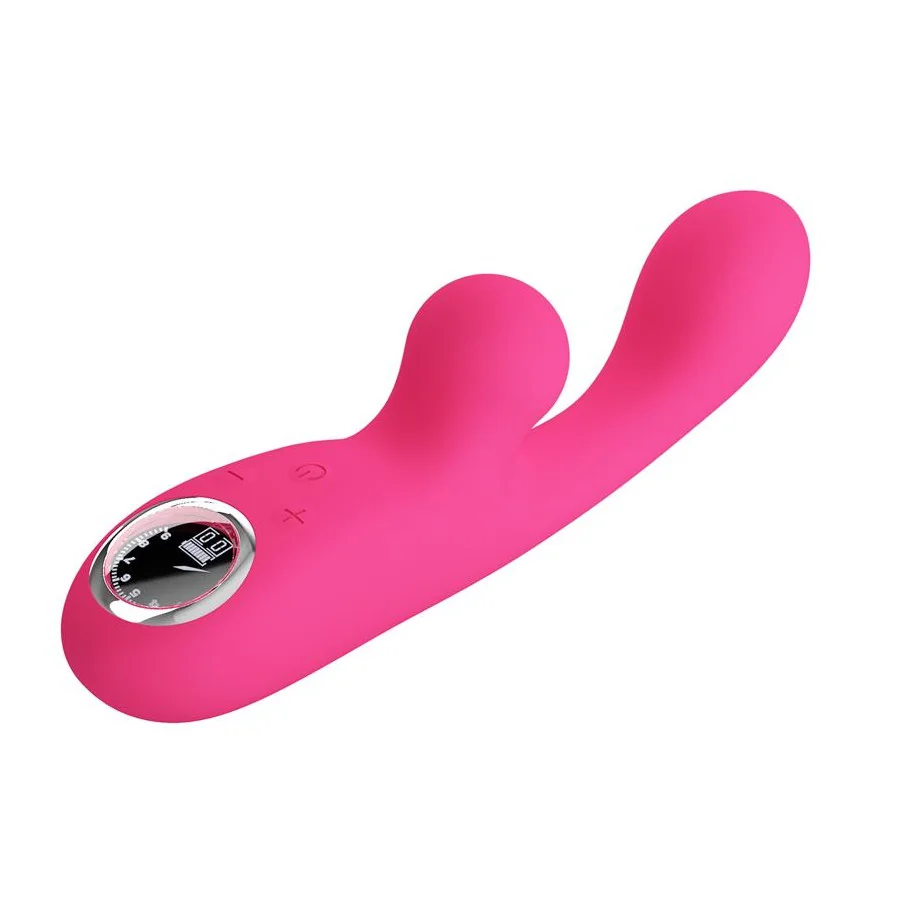 Skylar Conejito Vibrador y Thumping Rosa