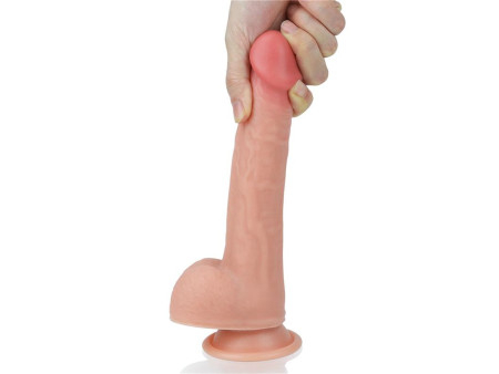 Dildo Nature 8 Silicona Liquida Natural