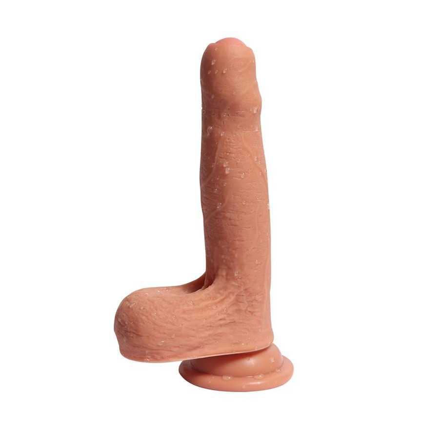 Dildo Silicona Doble Densidad Azazel 18 cm