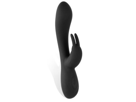 Noir Vibrador Silicona Liquida Inyectada 2 Motores USB
