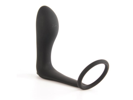 Ansel Plug Anal con Vibracion y Anillo USB Silicona