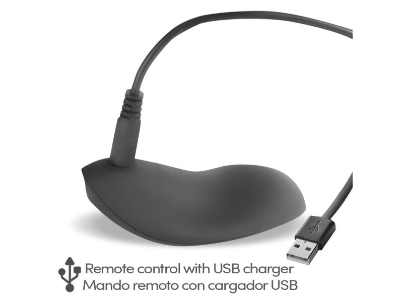 Adoree Huevo Vibrador USB Control Remoto USB Silicona