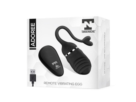 Adoree Huevo Vibrador USB Control Remoto USB Silicona