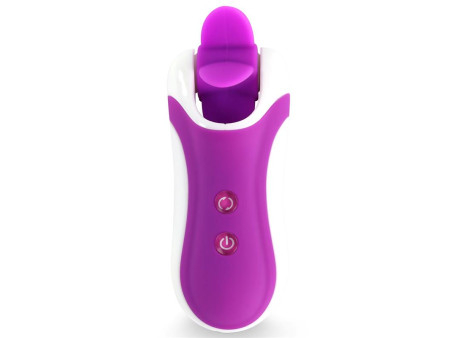 Clitella Estimulador Sexo Oral con Accesorios Purpura