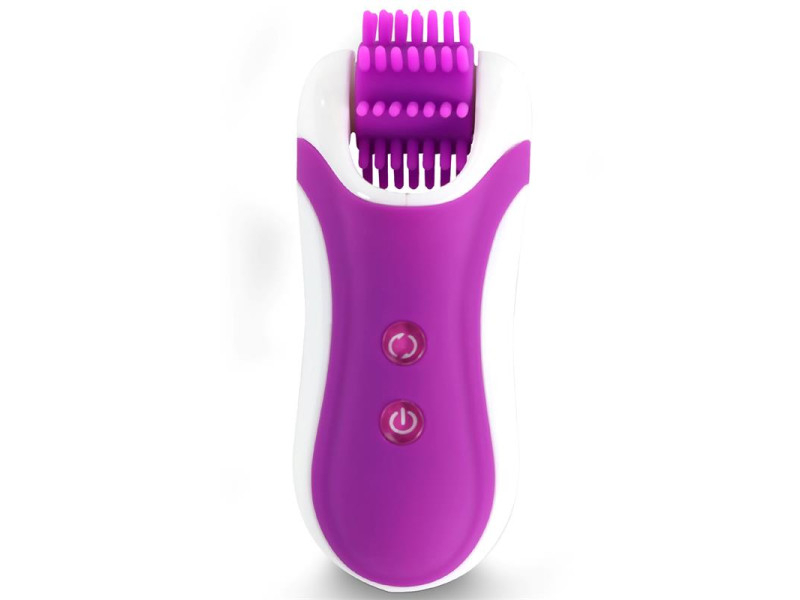 Clitella Estimulador Sexo Oral con Accesorios Purpura