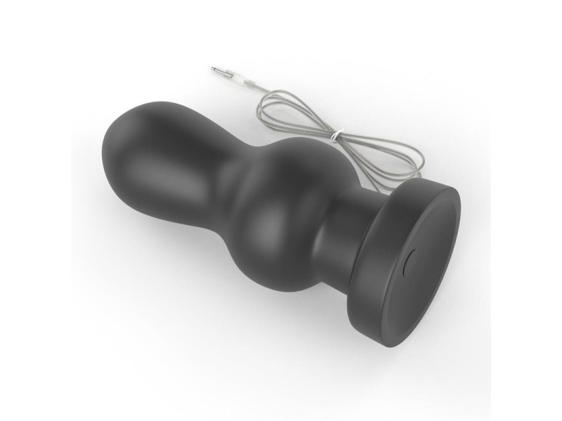 Plug Anal con Vibracion King Sized 7 Negro