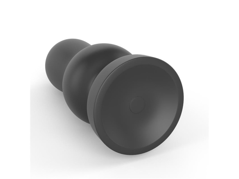 Plug Anal con Vibracion King Sized 7 Negro