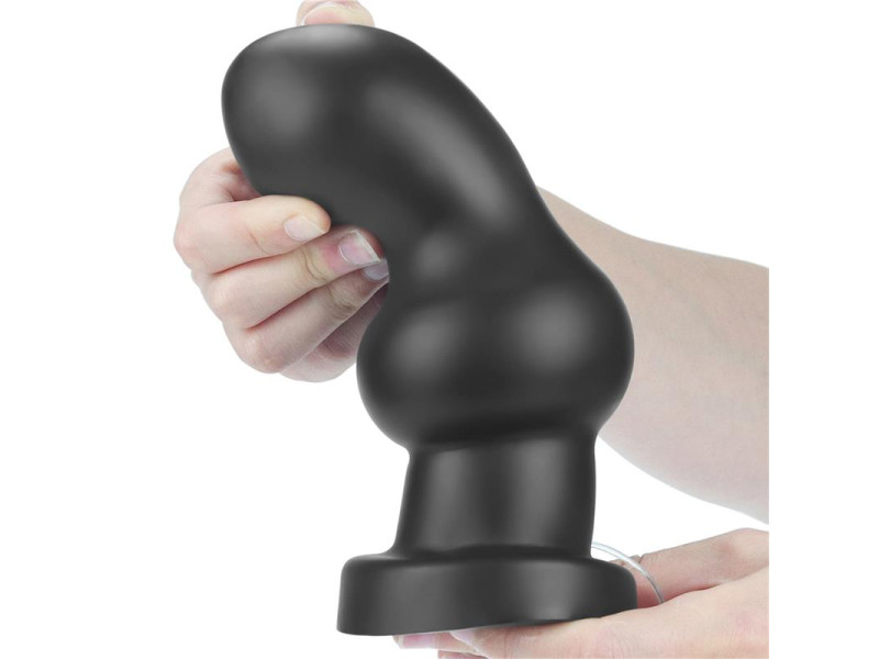 Plug Anal con Vibracion King Sized 7 Negro