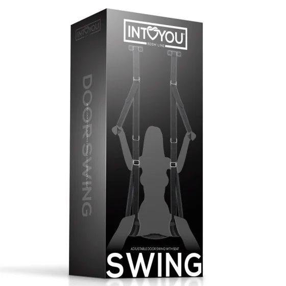 Adjustable Door Swing with Legs Support Seat