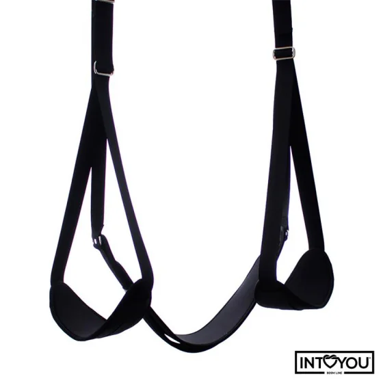 Adjustable Door Swing with Legs Support Seat
