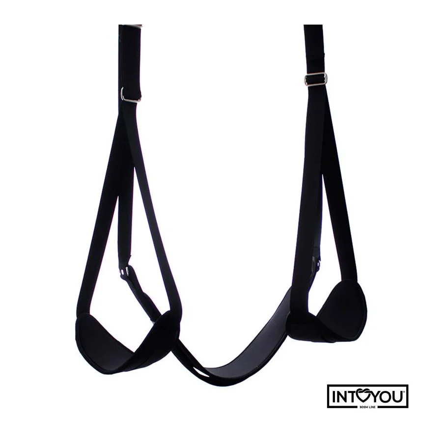 Adjustable Door Swing with Legs Support Seat